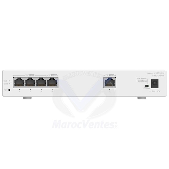 Passerelle Multi-Services  S380-L4P1T (1*GE WAN, 4*GE LAN (PoE+, 50W) 98012178
