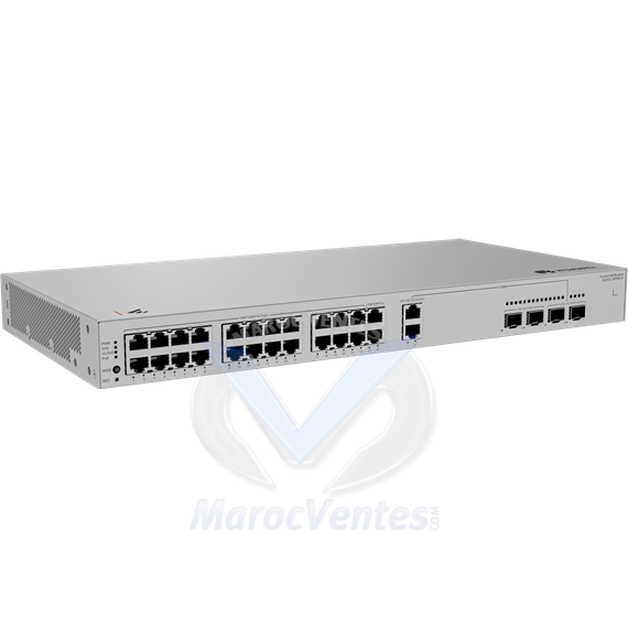 HUAWEI S220S-26PN4JX (24*1000BASE-T (22*PoE+), 2*2.5GBASE-T Combo (PoE+), 2*10GE SFP+, 400W PoE, 98012521