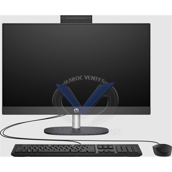 ProOne 240 G10 AiO i5-1335U 23.8"FHD 8Go 512Go SSD Freedos Noir 9H6E5ET