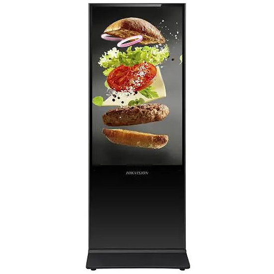 TOTEM Affichage Numérique au Sol de 55 Pouces DS-D6055UL-B/S