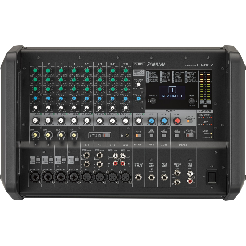 Console de Mixage Amplifiée YAMAHA EMX7 EMX7