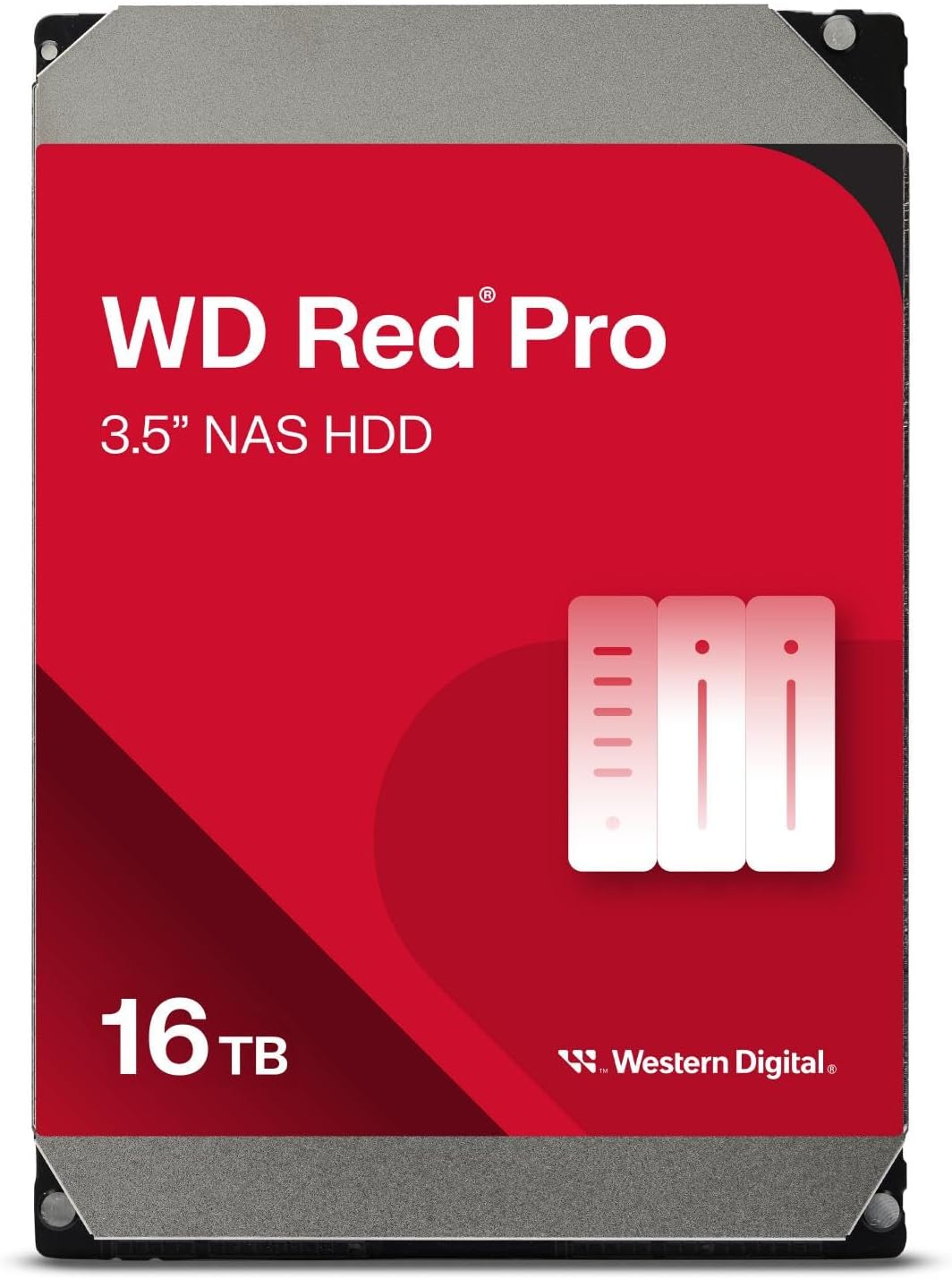 Disque Dur 3.5" 16 To Western Digital WD Red Pro 16 To 7200 RPM WD161KFGX