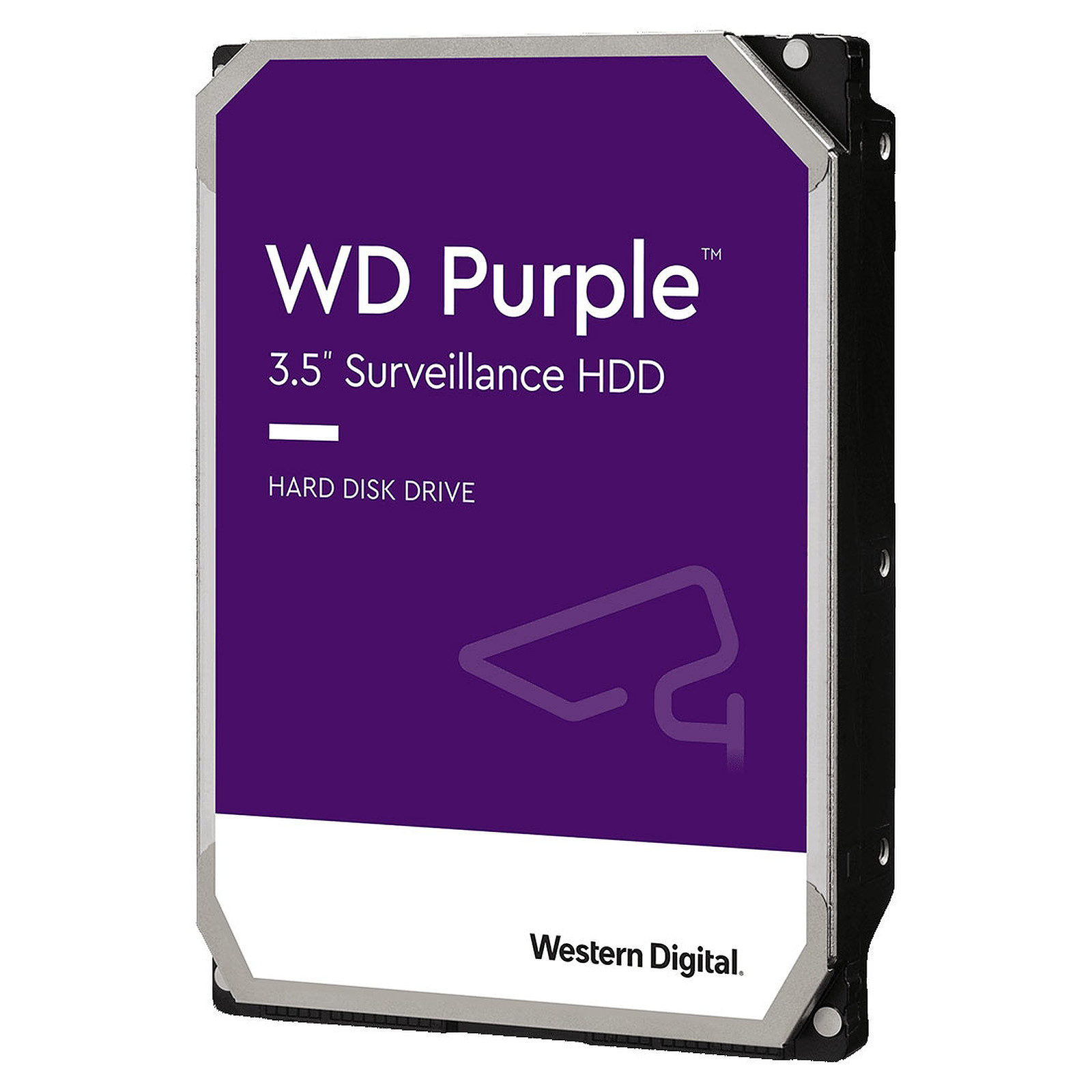 Disque Dur Interne Purple 2TB 3.5" SATA 5400rpm 256Mo Cache WD22PURZ